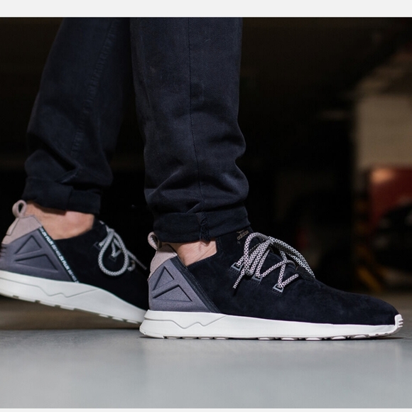 Adidas ZX FLUX ADV X Athletic Shoes Leather Sued Men's - Picture 3 of 11